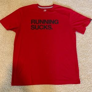 Nike Running Sucks T-shirt